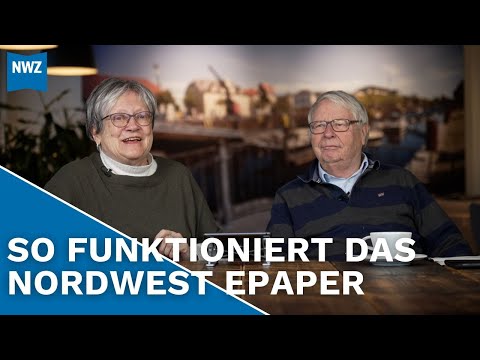 Senioren zeigen: So funktioniert das Nordwest EPAPER