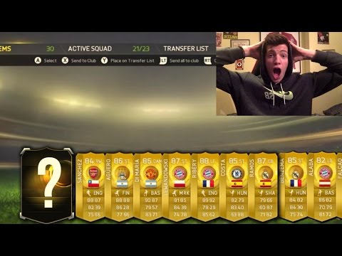 MY BEST FIFA 15 PACK OPENING OF THE YEAR SO LUCKY!!! Fifa 15 MADNESS!!