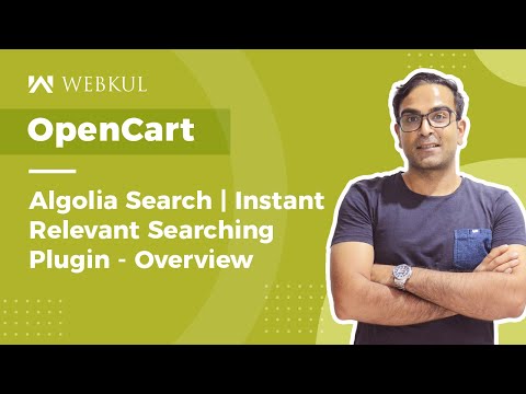 OpenCart Algolia Search | Instant Result Extension Plugin - Overview