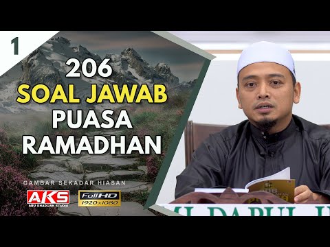 206 Soal Jawab Puasa Ramadhan Bersama Ustaz Wadi