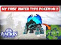 MY FIRST WATER TYPE POKEMON IN AMIKIN SURVIVAL PALWORLD MOBILE GAMEPLAY - MAHTAB PLAYS