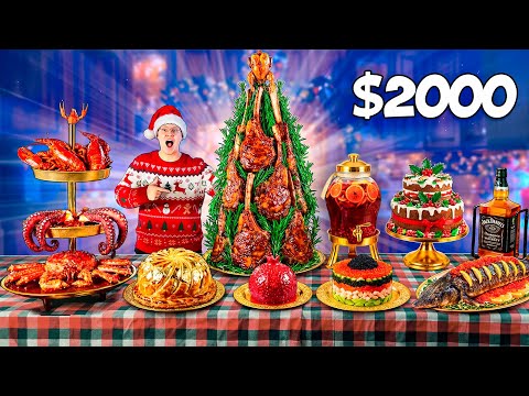 The most expensive Christmas dinner - $2,000!!!