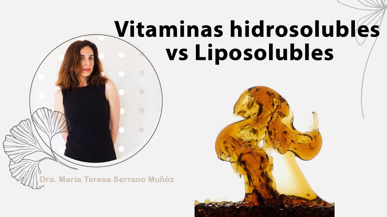 Vitaminas Hidrosolubles VS Liposolubles - Te explico la diferencia -