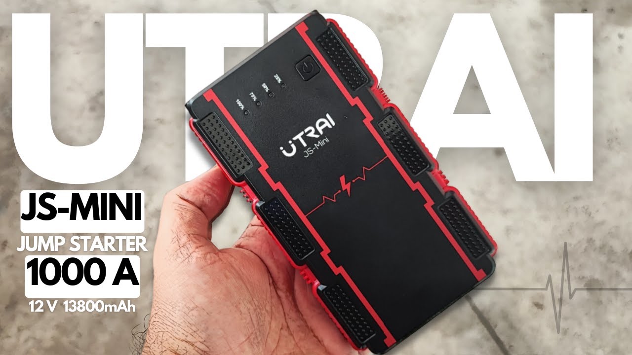 Unboxing UTRAI Jump Starter - JS Mini 1000A / 12V / 13800mAh