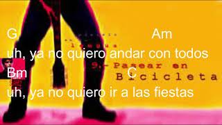 Pasear en bicicleta - Pedro Suárez-Vértiz (Acordes)