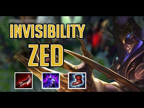 ZED DIVENTA INVISIBIBLE AD OGNI KILL CON I NUOVI OGGETTI