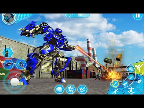 Police Robot Car Game: Transform Drone Robot Games Roadster Inc - 3D Games Action Gameplay