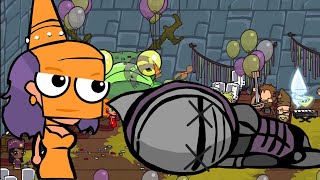 What happens if you die after the Final boss in Castle Crashers Remastered?