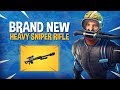 *NEW* Heavy Sniper Rifle! - Fortnite Battle Royale Gameplay - Ninja