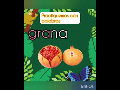 palabras con sílabas trabadas primera parte con la letra " r "