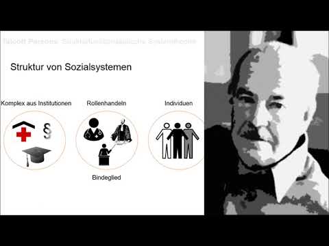 Talcott Parsons: Structural-functionalist systems theory