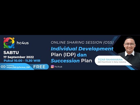 , title : 'Online Sharing Session - Individual Development Plan (IDP) & Succession Plan'