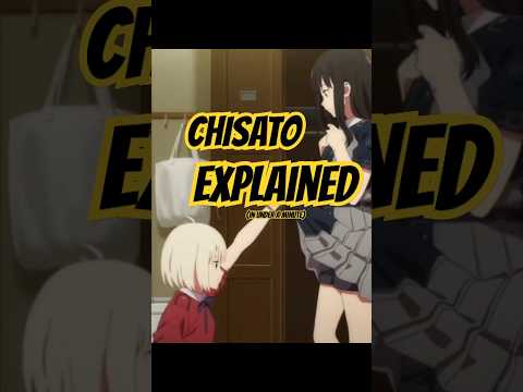CHISATO EXPLAINED #anime #lycorisrecoil