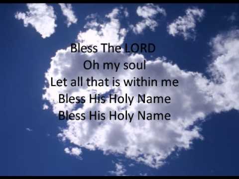 Bless The Lord - Carl Cartee