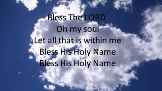 Bless The Lord - Carl Cartee