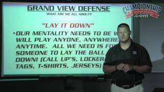 The 'Lay it Down' Attitude: Building & Organizing Your Defense - Joe Woodley