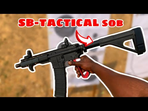 SB-Tactical SOB pistol brace Review…Post Brace Ban