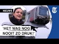 Metro crasht op kunstwerk: ‘Een toeristentrekker!’