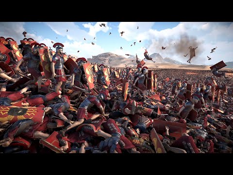 2.5 Million Roman Soldiers vs 1000 Sherman Tanks - Ultimate Epic Battle Simulator 2 NPC Wars