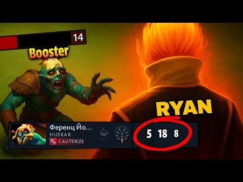 How to DESTROY Booster Huskar Mid with Invoker!