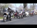 Braniewo, wizyta rosyjskich motocyklistów 