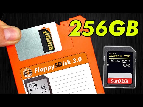 INCREDIBLE!!  256GB Floppy Disk - THE FloppySDisk