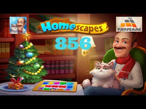 HOMESCAPES Gameplay - Level 856 (iOS, Android)