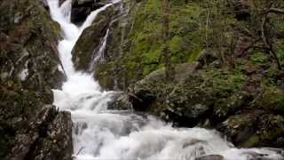 A clip of the waterfall located at the lower end of Dark Hollow.