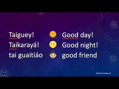 Reaction Video| Let's Talk Taíno 4 - Basic Greetings & Phrases with "tai"