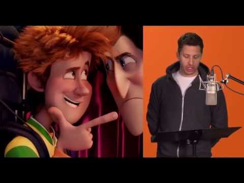 Hotel Transylvania 2: Behind the Scenes of Voice Acting Matched with Movie | ScreenSlam