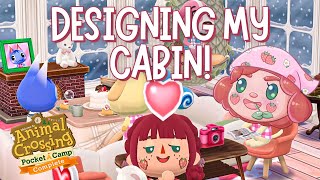 Let's Design a Cozy PINK Cozy Cabin! Pocket Camp Complete | ACPCC | 2025 | ACPC