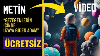 Yapay Zeka ile Bütün Her Şeyi VİDEO YAP🔥 ÜCRETSİZ! (Stable Video Diffu