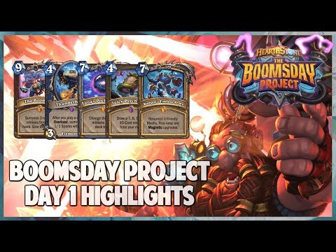 Boomsday Project Day 1 Highlights | Hearthstone