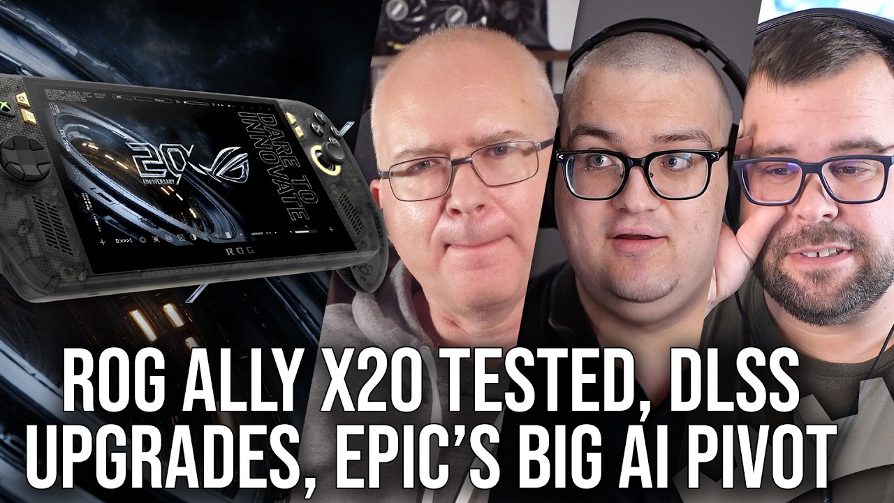 DF Direct Weekly #286: Xbox Ally X20 Tested, DLSS Frame Gen/DLSS 5 Perf Boost, Epic All-In On AI