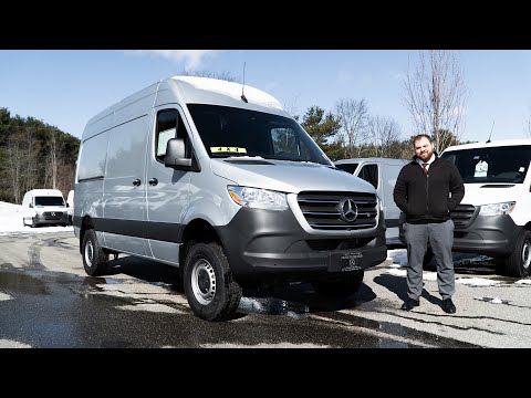 2019 Mercedes-Benz Sprinter 2500 Cargo 144 Van 4x4 - #vanlife - Video Tour with Tom