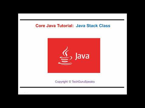 Core_java_51 Java Stack Class