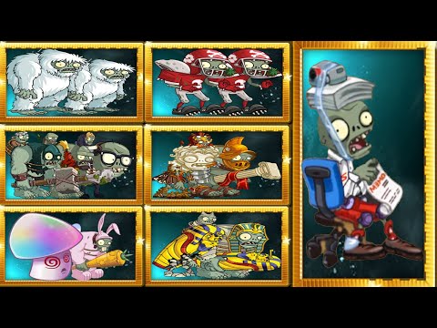PvZ 2 9.1.1 New Zombies ZCorp Chair Racer Vs All Gargantuar&All Zombies-Which Team Is The Best?