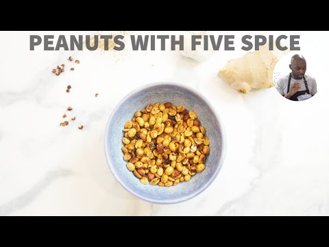 I learn how to make Peanuts with Five-spice