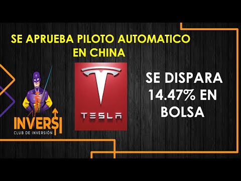 Tesla sube 14 47% tras aprobarse un nivel mas de su conducción autónoma en China
