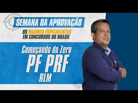 Começando do zero PF 2022 - RLM - AlfaCon
