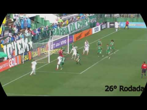 Chapecoense 2 x 2 Ponte Preta   26° Rodada - Gol de Roger