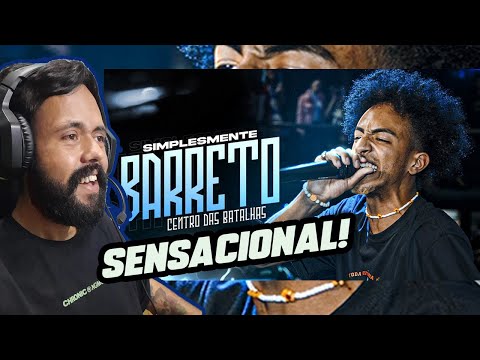 TCHEBA REAGINDO - SIMPLESMENTE BARRETO! 🌻