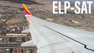 Full Flight #133 - Southwest Airlines - Boeing 737 MAX 8 - El Paso (ELP) to San Antonio (SAT)