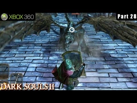 Dark Souls 2 - Xbox 360 Walkthrough Gameplay Part 28 (Beating Boss Belfry Gargoyles)