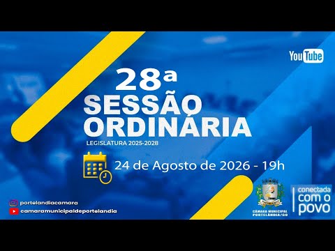Câmara Municipal de Portelândia-GO está ao vivo!