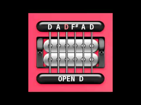 Perfect Guitar Tuner (Open D = D A D F# A D)