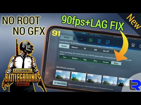 How to get 90fps in any device in pubg mobile?