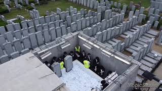 מבט מרחפן: אוהל הרבי מלובביץ' בג' תמוז - 2021