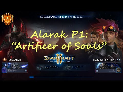 StarCraft 2 Co-Op Alarak P1: Artificer of Souls Brutal lvl 1000