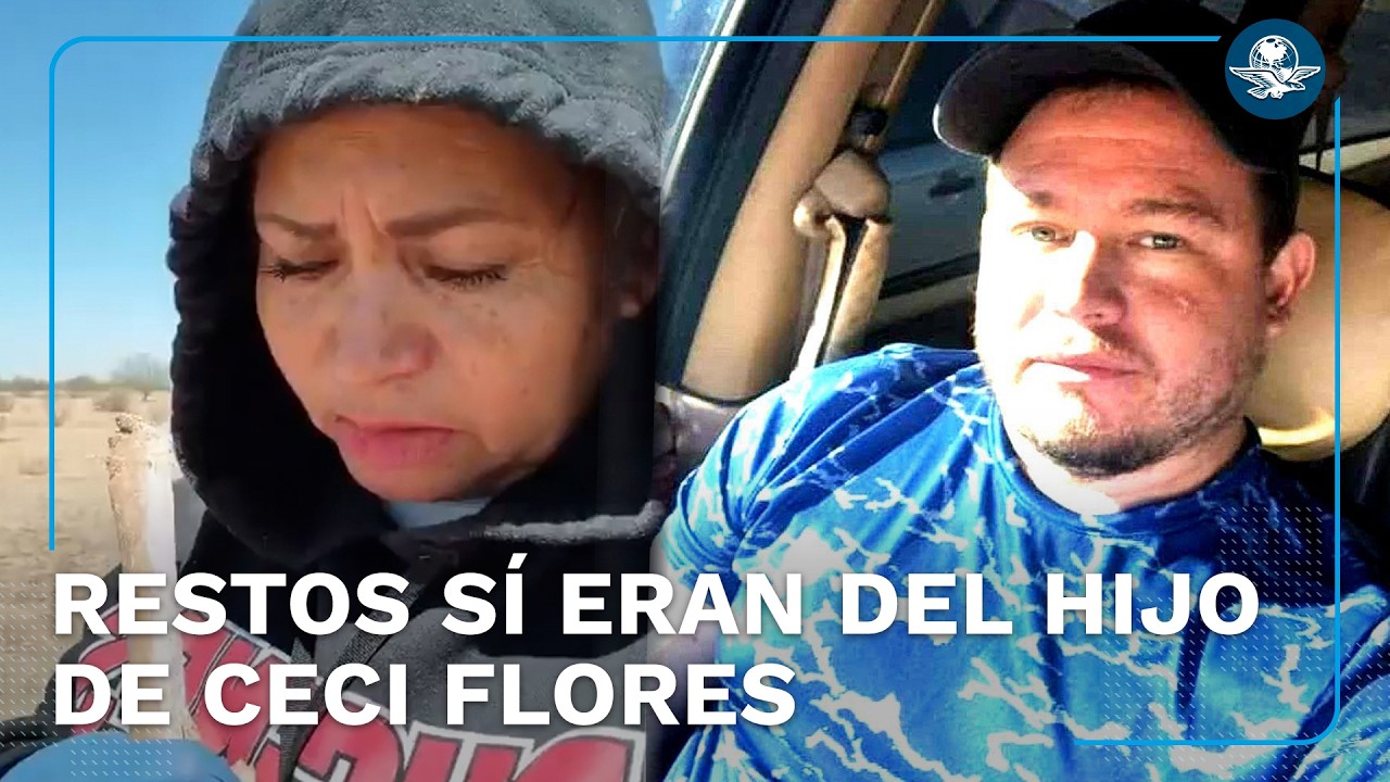 Prueba de ADN confirma que restos pertenecían a hijo de Ceci Flores